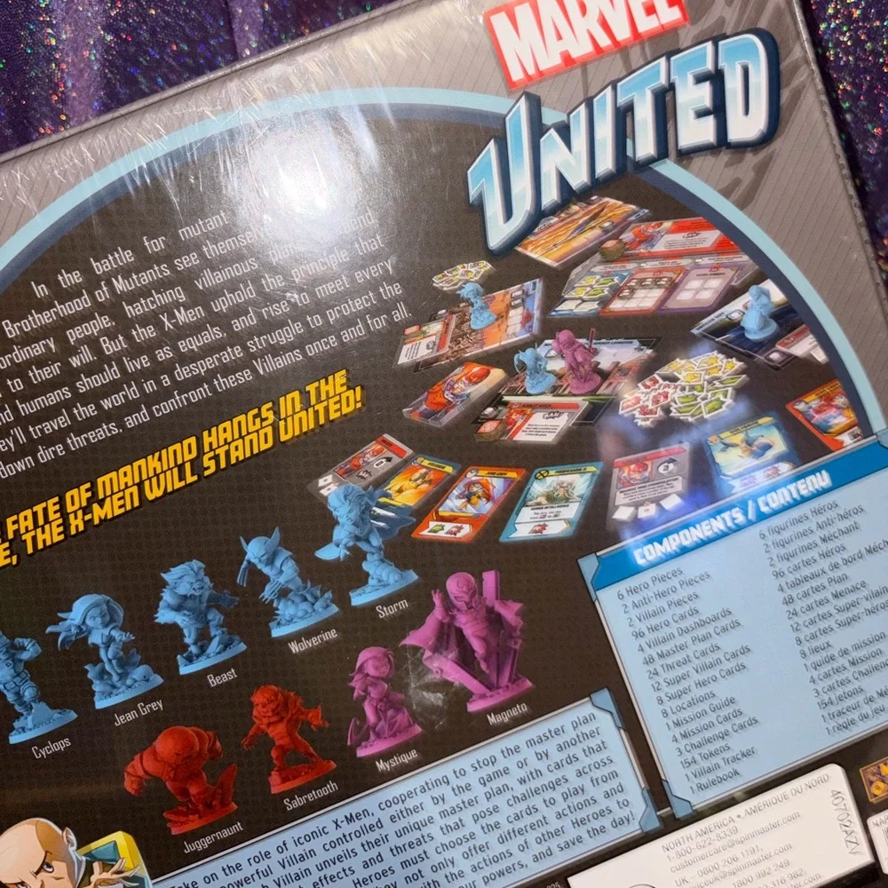 X-Men Marvel United Board Game